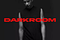 Darkroom在线时尚概念店红而高雅的VI设计