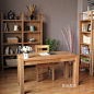 原始原素 白橡木家具 实木 书桌 办公桌 餐桌 写字台 非柞木