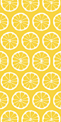 夏季柑橘柠檬元素的背景