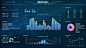 数据可视化大屏统计图表展示html模板下载