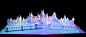 3D SVG PDF Pop up layered card Magical Castle : Festive castle scene pop up card Have a stunning scene this christmas, light it up from the back with tealights or on a window sill etc  The last 3