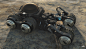 Daraxos 17-b - Mobile Exploration Platform, Eric Lloyd Brown : This is the vehicle from a previous piece I did called Survey of Daraxos 17-b.  In that image it's mostly background detail but I wanted to post an image of it that's much easier to read.