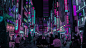 Tokyo Hikari - 東京 ひかり - SynthCity : Tokyo's overwhelming visual presence is an all-out assault on your senses.offering a strong immersive cyberpunk experience. A lot to process and too much to take in from the flashing neon lights, the sounds of the busy 