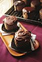Cream Filled Chocolate Cupcake by sasQuat