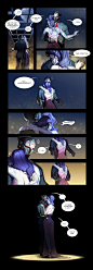 Meaning of the Blues, Dashiana ❤️‍ : A little Overwatch fan comic starring Widowmaker and Maximilien (who appears in the official Overwatch comics). I haven't done comics in years, but it was fun to indulge in the medium again.

I used this photo as a ref