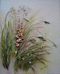 ♒ Enchanting Embroidery ♒ embroidered grasses