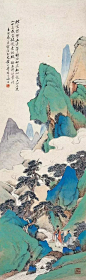 意境别致:晚清天才画家黄山寿作品赏析
黄山寿(1855~1919年)原名曜，字旭初，别字旭道人，晚号旭迟老人，又号丽生，江苏武进(今常州)人。官直隶同知。幼年贫困，专志书画。曾被清廷召入皇宫评画并传授弟子，颇享画名。八国联军入侵北京时，遁至上海以鬻画为生，与吴昌硕等人创办豫园善会等。善画人物、山水、花卉、走兽、墨龙。凡写人物仕女，喜用工笔重彩，隽雅研秀，有改琦遗韵;山水以青绿为多，气韵古逸，亦见功力;双钩花鸟神态逼肖，笔力精劲;间作墨梅、竹石，挥洒自如，亦具韵致。书法工唐隶、北魏及郑燮、恽寿平，得其神韵。