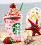 CGI Starbucks Strawberry Frappuccino ! : Hi, this is my new strawberry version of the CGI Frappuccino personal work. Hope you like it !