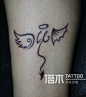 #小清新纹身##翅膀纹身#天使魔鬼翅膀纹身，流行的小清新翅膀纹身图案。