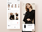 Discovery page buy ux app ui intelligent recognition shopping model brand picture details fashion app clothes clothing fashion
