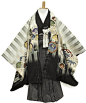 A Formal Clothing For Male Children. #SevenFiveThreeFestival #ShichiGoSan #Haori #Hakama #七五三 #男児 #羽織袴セット: