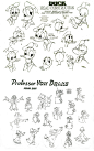 迪斯尼卡通角色肢体表情设定手稿 [12P]-美术插画 - DOOOOR.com