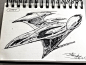 SpaceshipADay 035, Jeff Zugale : Take Mom to Saturn in this stylish cruise yacht