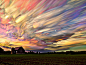 #摄影#油画般的炫彩天空  by摄影师 Matt Molloy 