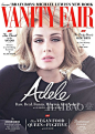 阿黛尔 (Adele) 登上《Vanity Fair》2016年12月刊封面