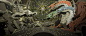 为Dragonheir: Silent Gods 绘制的壁画