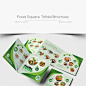 Food Square Trifold Brochure