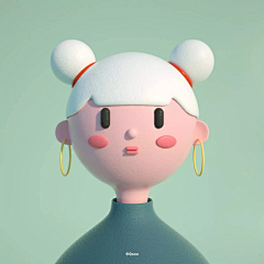 玉玄采集到C4D 人物