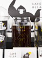 CAFÉ ULLA Branding, Packaging and Character Design