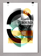 3er Round 设计 平面 排版 海报 版式 design poster #采集大赛# #平面##海报#【之所以灵感库】 