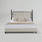 Ten King/ Queen Bed 100/101/102 : 


Ten King/ Queen Bed 100/101/102

Defined by its unique silhouette and vertically upholstered bed frame. Its tall frame adds style to the space with a robust structural design guarded by two wooden modules that gives a