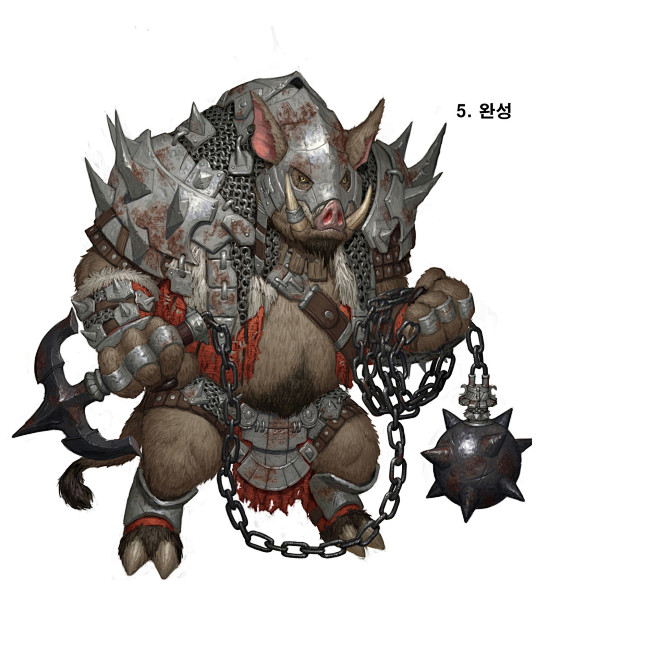 Boar warrior(Work pr...