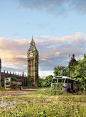 Big Ben "Overgrown" : A collaboration between Photography and CGI to create an ambitious vision of a future London.