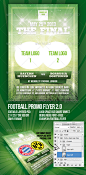 Football Europe League Promo Flyer - Sports Events