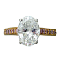 GRAFF 2.39ct E VS2 Oval Diamond Engagement Ring