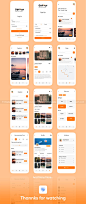国外旅游移动用户界面设计案例欣赏_旅行预订app界面设计模板下载素材