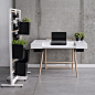 desk concept : desk concept i project for people who work in home. ergonomy make work easier. work get clear and work is easy to maintain taxonomic order. desk concept has scattered light- our eyes isnt tired. this place to work has parawan and few things