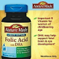 美国直邮代购 Nature Made Folic Acid叶酸 DHA 300粒