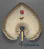 复古迷的微博_18至19世纪，中国出口西方国家的羽扇，现藏于美国波士顿博物馆。