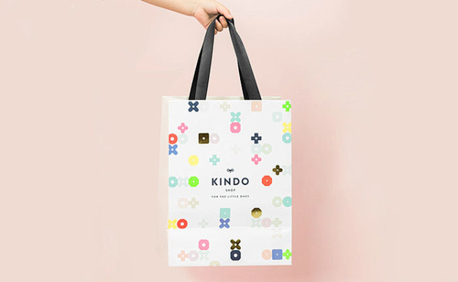 Kindo高档儿童服装品牌VI形象设计