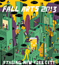 The Village Voice Fall Arts Guide Cover Illustration on Behance