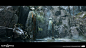 God of War 2018 Environment Art, Aaron Contreras : These are screenshots taken from ingame environments that I was in charge of for God of War. Some models and textures were created by other artists who will be credited in the images respectively. <br/