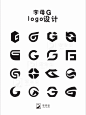 600个G字母的创意logo
