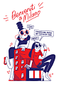 CITIx60 City Guide —Milan (illustrations) : Milan Tourist Guide