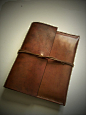 Leather Document Case Folio Attache Full by BayTowneLeatherUSA