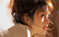 General 3000x1875 TEAMO（artist） artwork women looking away simple background face side view