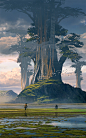 Tree Worlds, Raphael Lacoste : Artwork done for 'The Expert System’s Brother' : A New Sci-Fi Space Novella by Adrian Tchaikovsky
thanks a lot to Christine Foltzer and Irene Gallo for the opportunity !

https://www.tor.com/2018/02/01/revealing-the-expert-s