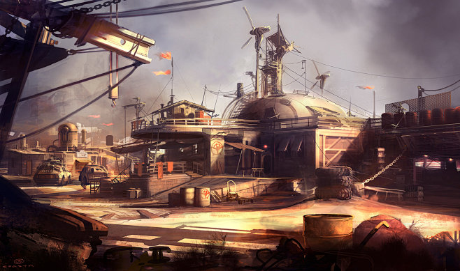 RAGE outpost, sparth...