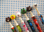 海岛杂货 韩国文具布朗熊可妮兔 可爱硅胶按动圆珠笔-淘宝网