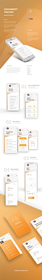 ASSIGNMENT TRACKER : App Design Project