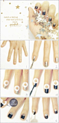 nails. :) #美甲# #教程#