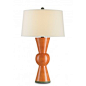 Upbeat Table Lamp in Orange