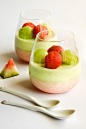 raspberri cupcakes: Two Melon Mousse #赏味期限#