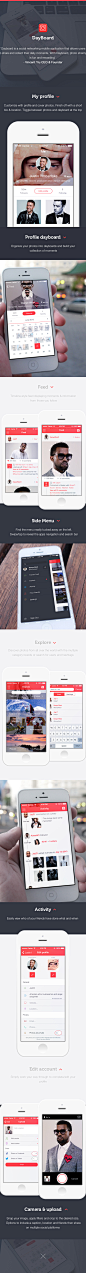 Dayboard - Social Platform on Behance