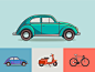 car -- dribbble 