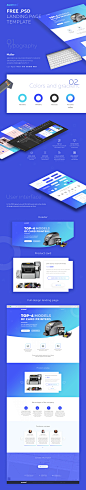 Alonzo – Landing Page PSD Template Free Download : Alonzo – Landing Page PSD Template Free Download.It's clean, modern, universal design, which is suitable for many products. In the archive you will find the main layout, the layout with the user interface